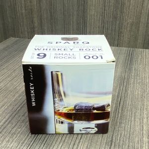 Sparq Soapstone Rocks - Set of 9 - Whiskey & Wine Rocks - Coffee Wine Tea Rocks